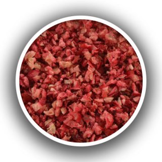 Ansicht für Cranberrystücke gefriergetrocknet