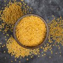 Bio gelbe Linsen gesch&auml;lt