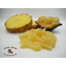Ananasst&uuml;cke getrocknet, ungeschwefelt und kandiert