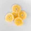 Ananasringe getrocknet, ungeschwefelt und kandiert