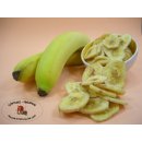 Bananenchips ger&ouml;stet und unges&uuml;&szlig;t