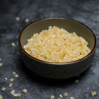Ananas gehackt, gezuckert, ungeschwefelt 250g